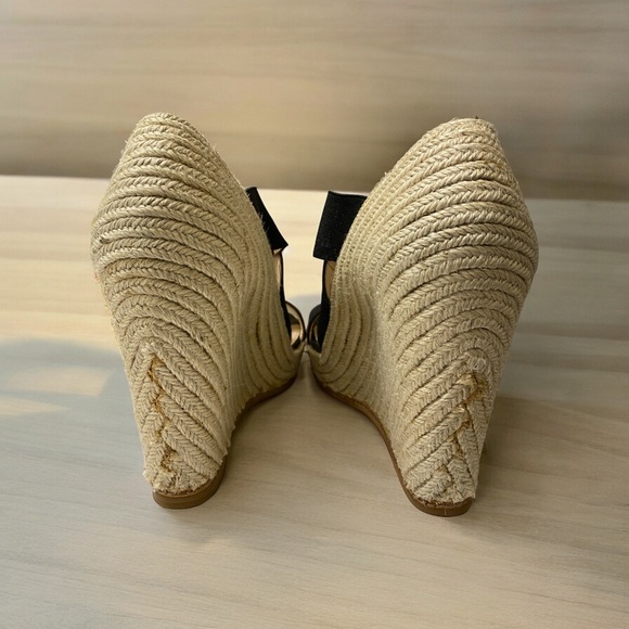 Coach Black Wedge Sandals for Women - Picture 4 of 10